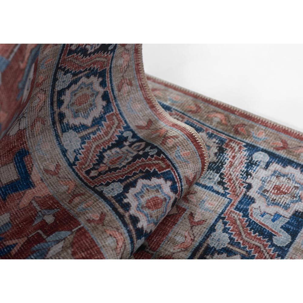 Transitional Rectangle Area Rug, Rust, 2' X 3'. Picture 8