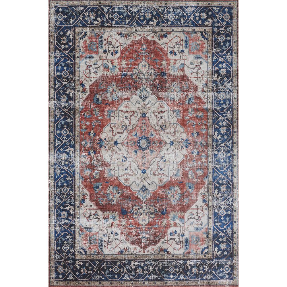 Transitional Rectangle Area Rug, Multi, 2' X 3'. Picture 1