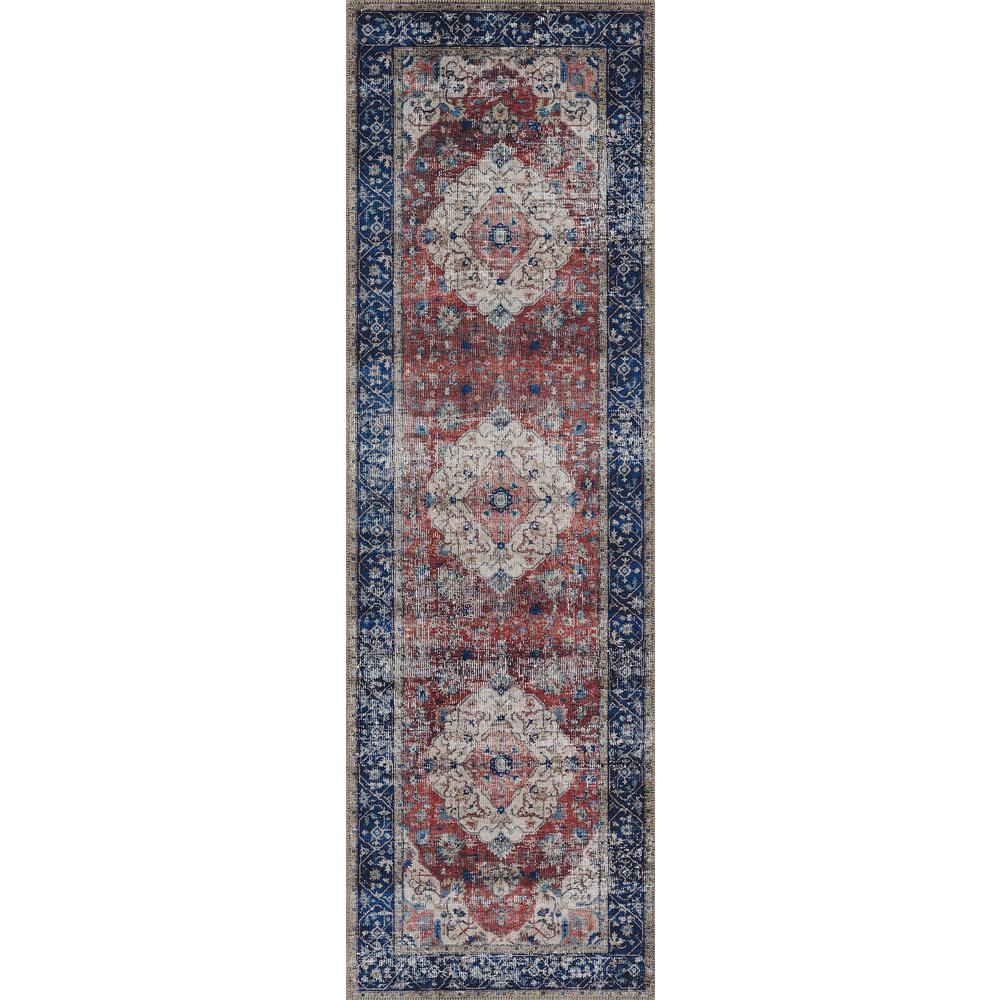 Transitional Rectangle Area Rug, Multi, 2' X 3'. Picture 5