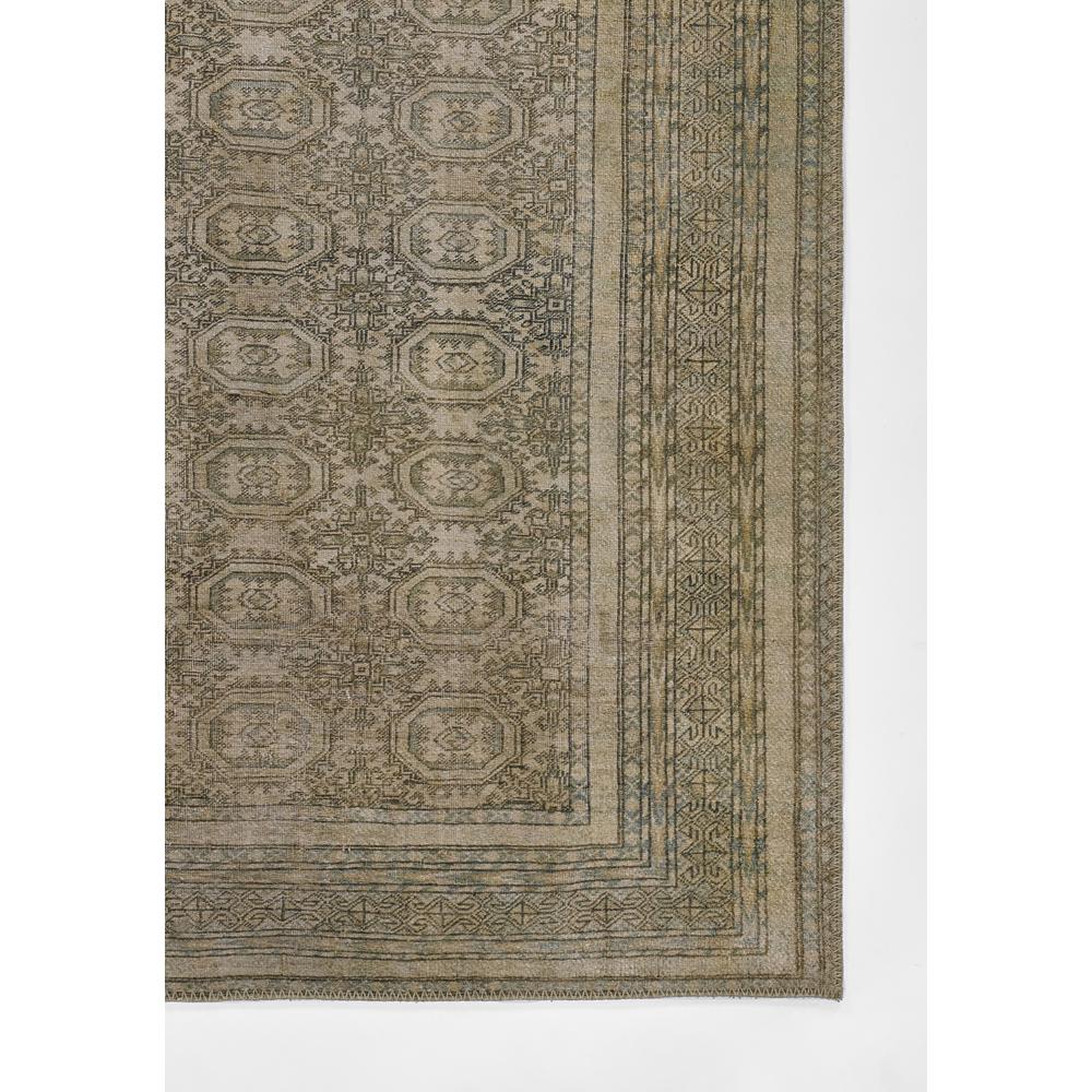 Traditional Rectangle Area Rug, Green, 2' X 3'. Picture 2
