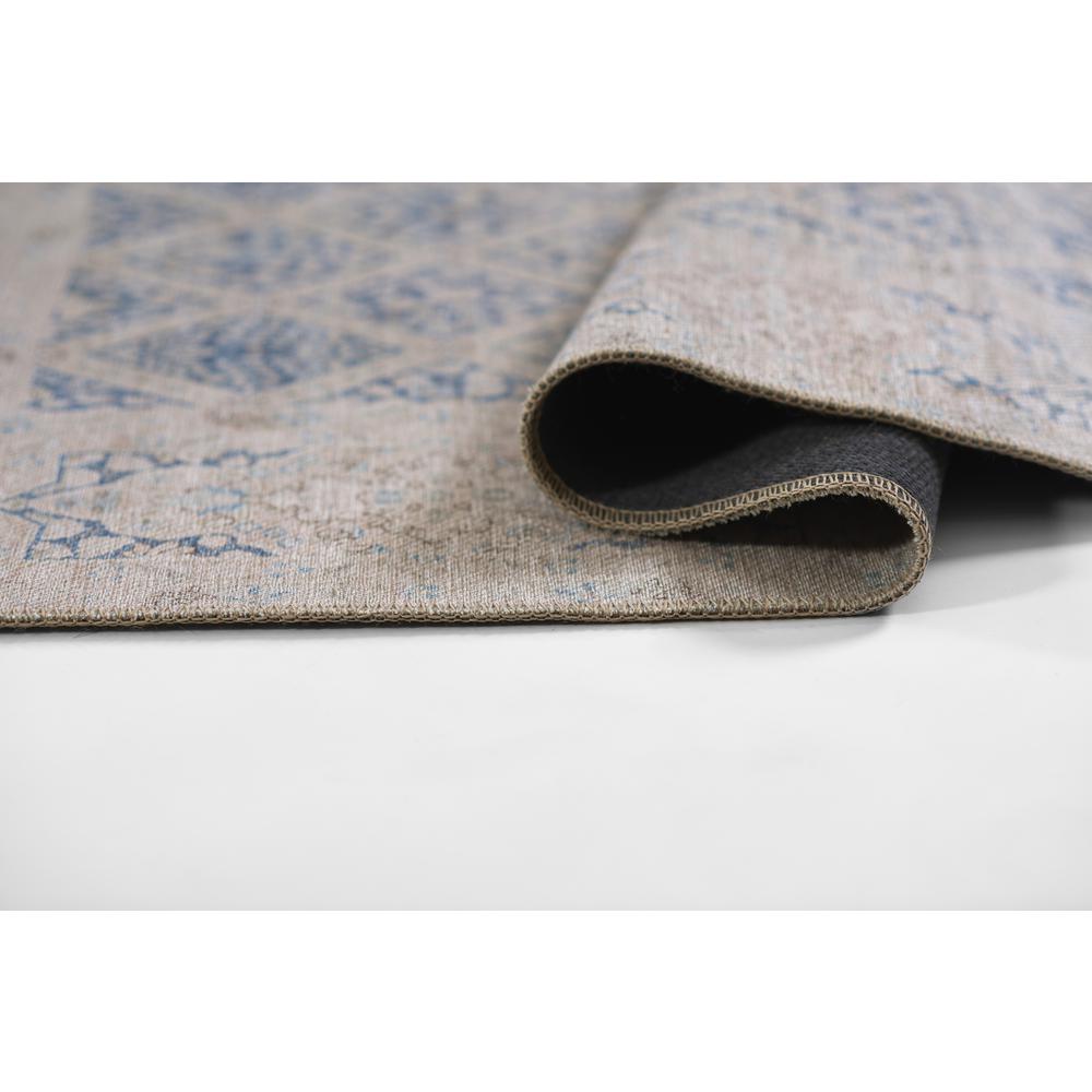 Traditional Rectangle Area Rug, Blue, 2' X 3'. Picture 8