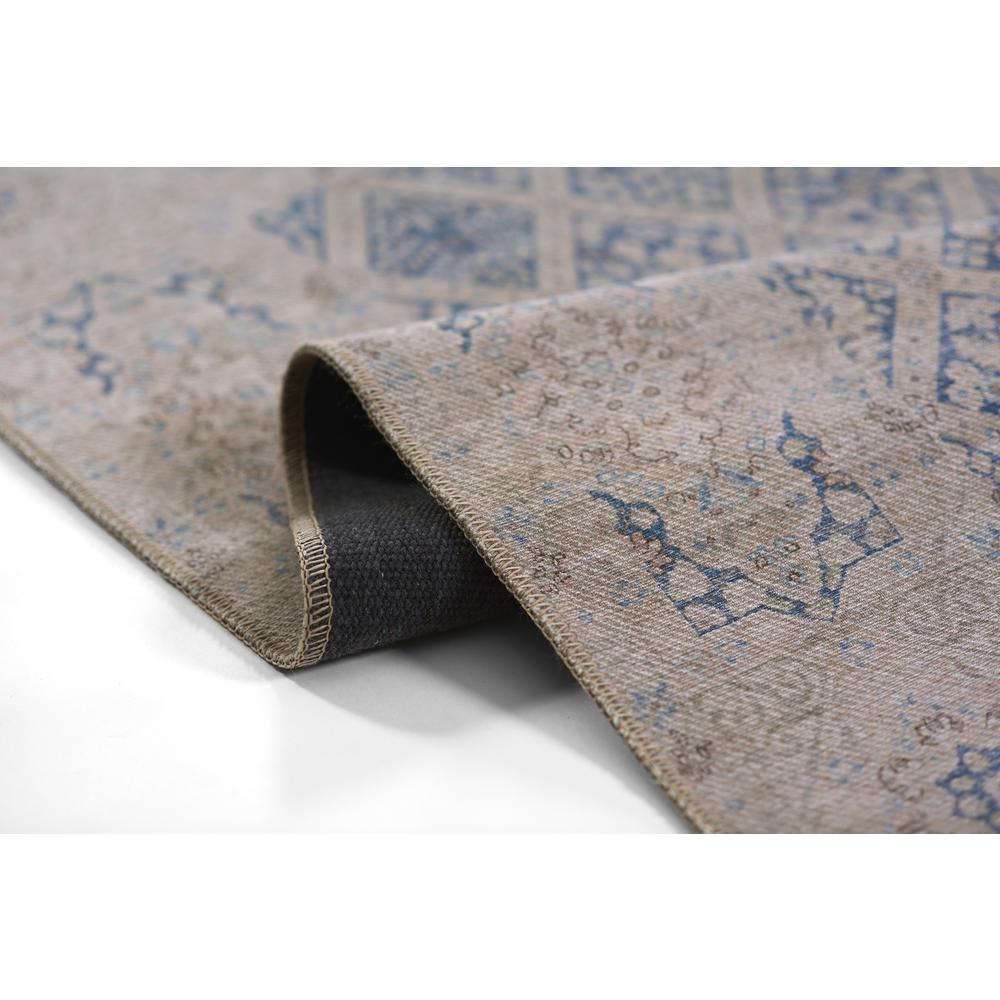 Traditional Rectangle Area Rug, Blue, 2' X 3'. Picture 9