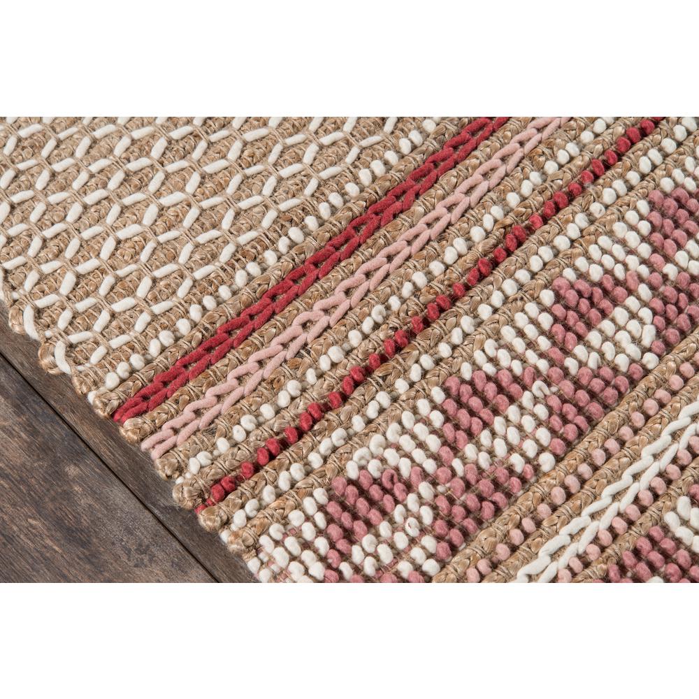Transitional Runner Area Rug, Pink, 2'3" X 7'6" Runner. Picture 3