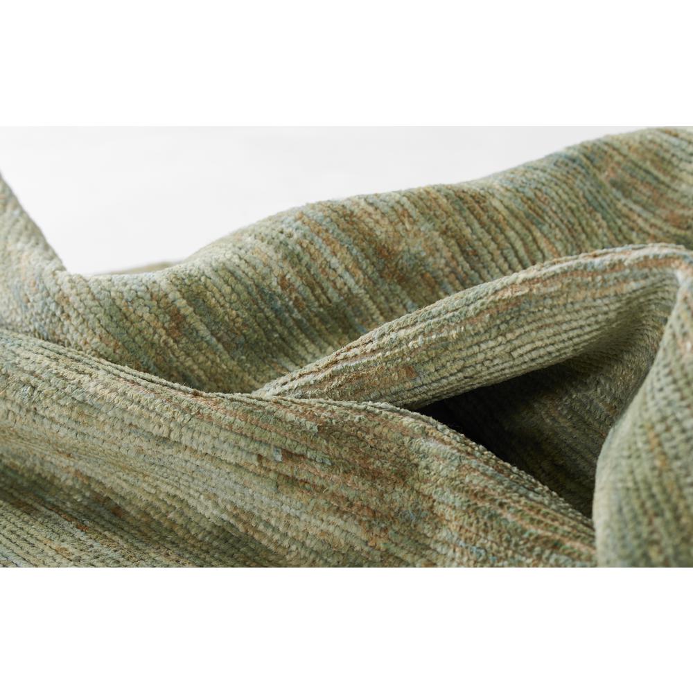 Transitional Runner Area Rug, Green, 2'3" X 8' Runner. Picture 7