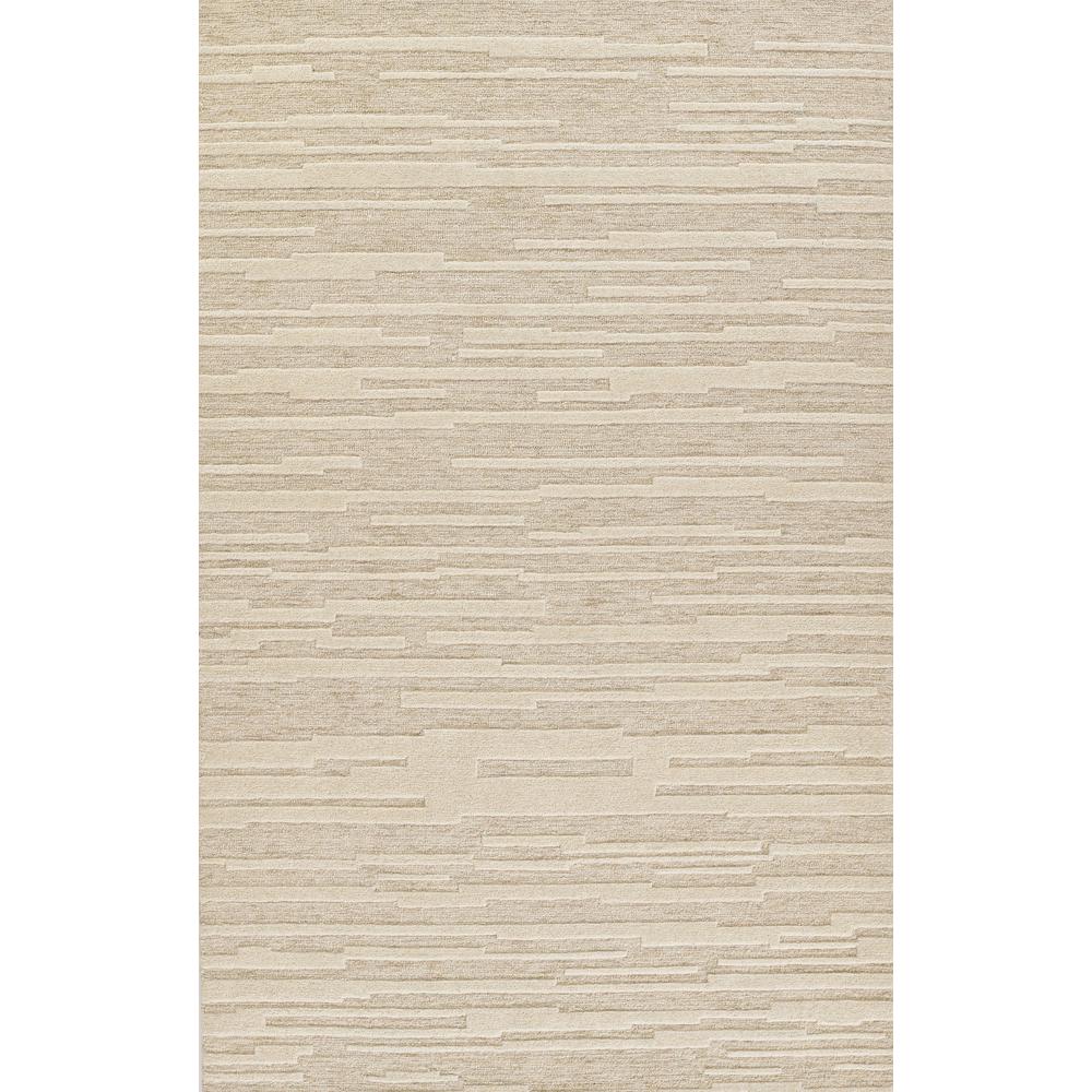 Contemporary Runner Area Rug, Taupe, 2'3" X 8' Runner. Picture 1