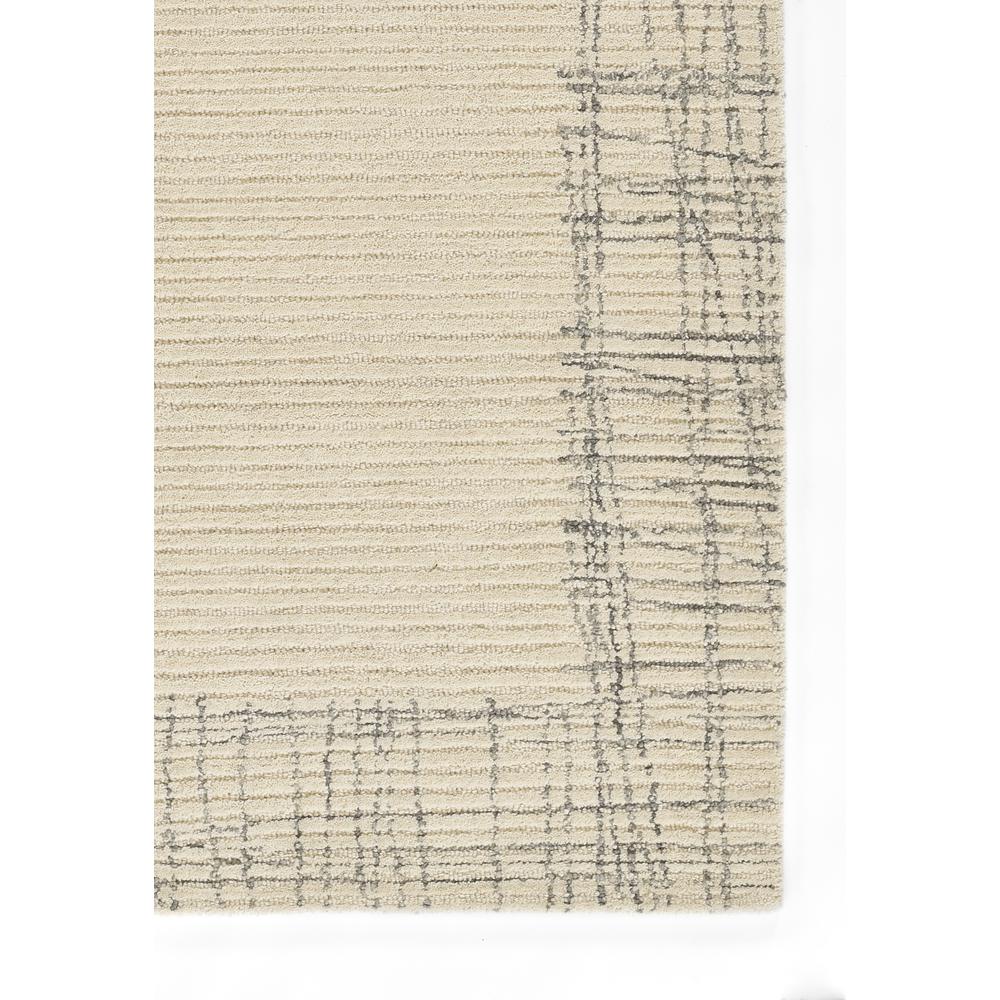 Contemporary Runner Area Rug, Ivory, 2'3" X 8' Runner. Picture 2