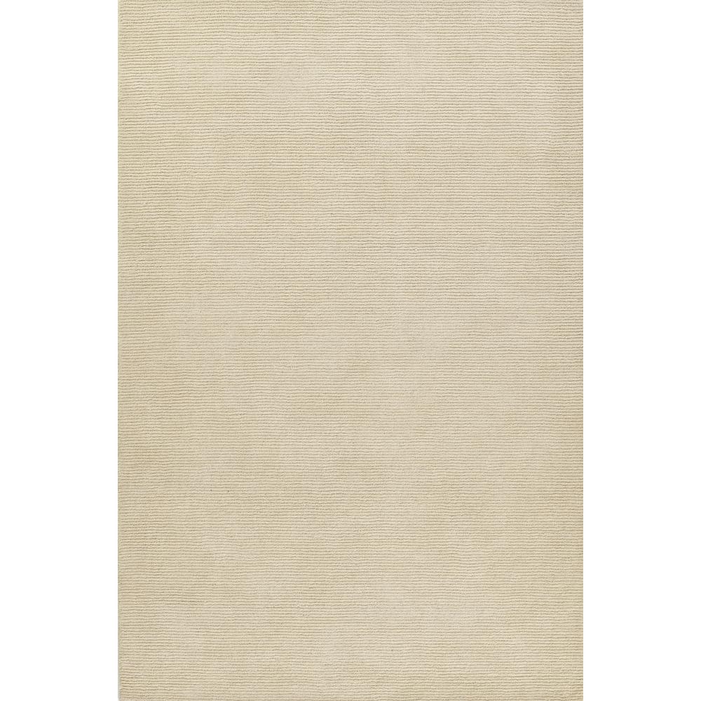 Contemporary Runner Area Rug, Ivory, 2'3" X 8' Runner. Picture 1