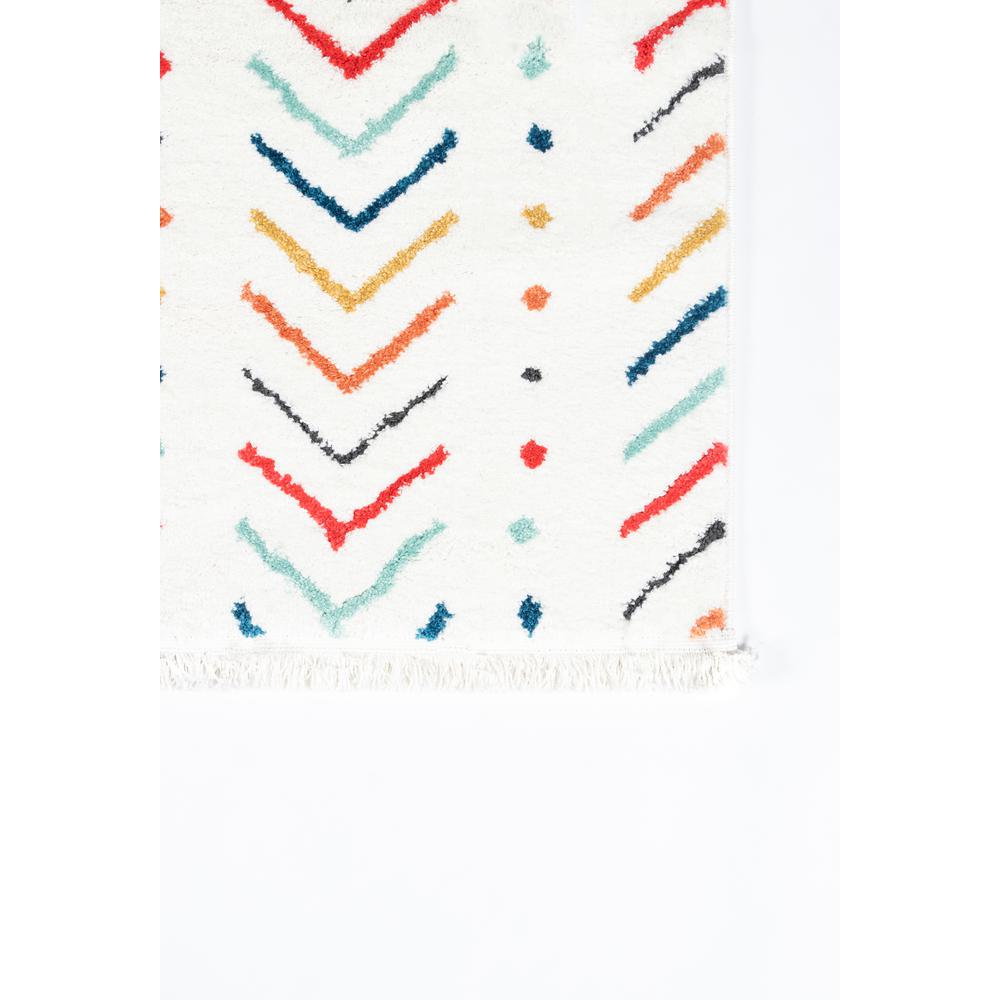 Modern Runner Area Rug, Multi, 2'3" X 7'6" Runner. Picture 2