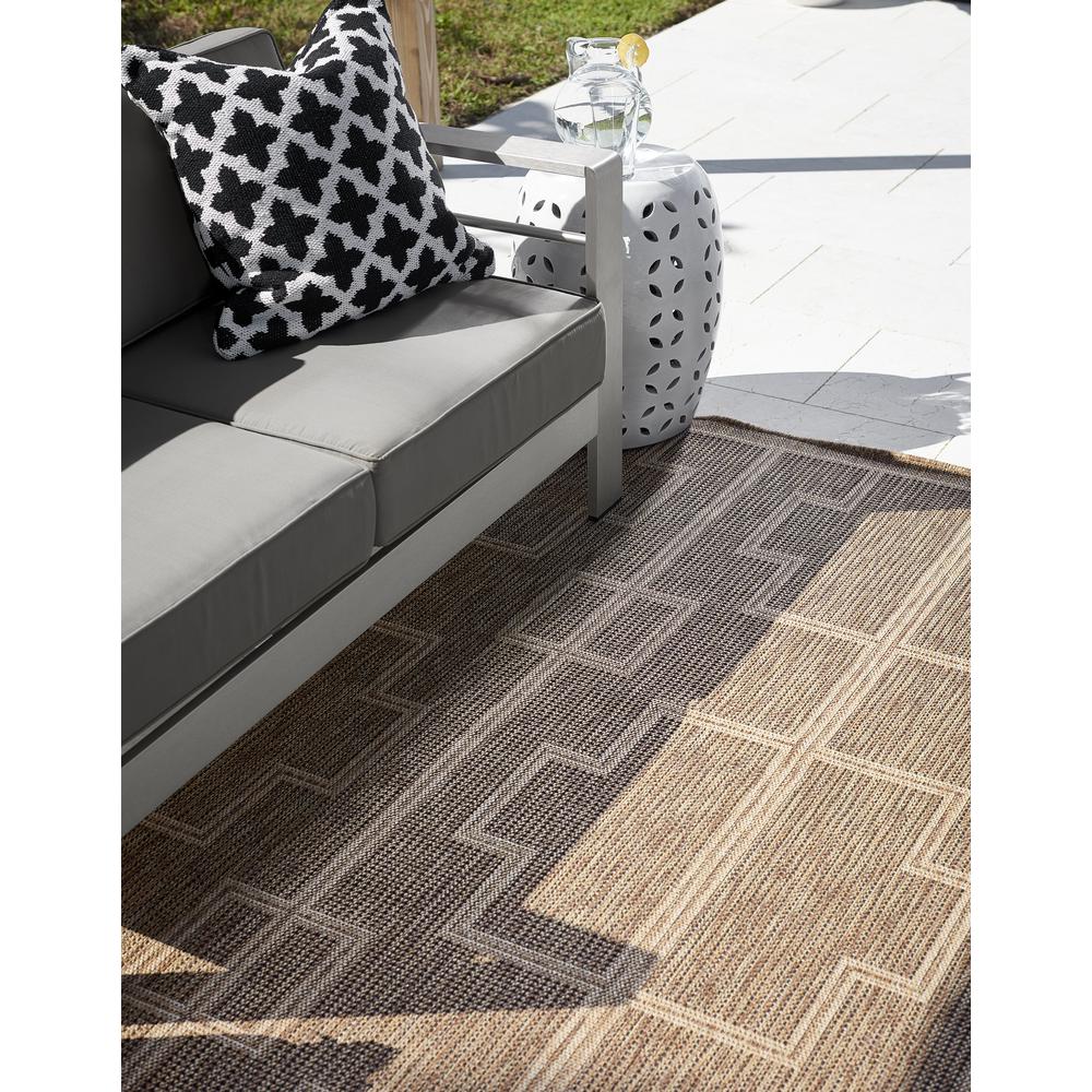 Transitional Runner Area Rug, Natural, 2'7" X 7'6" Runner. Picture 12