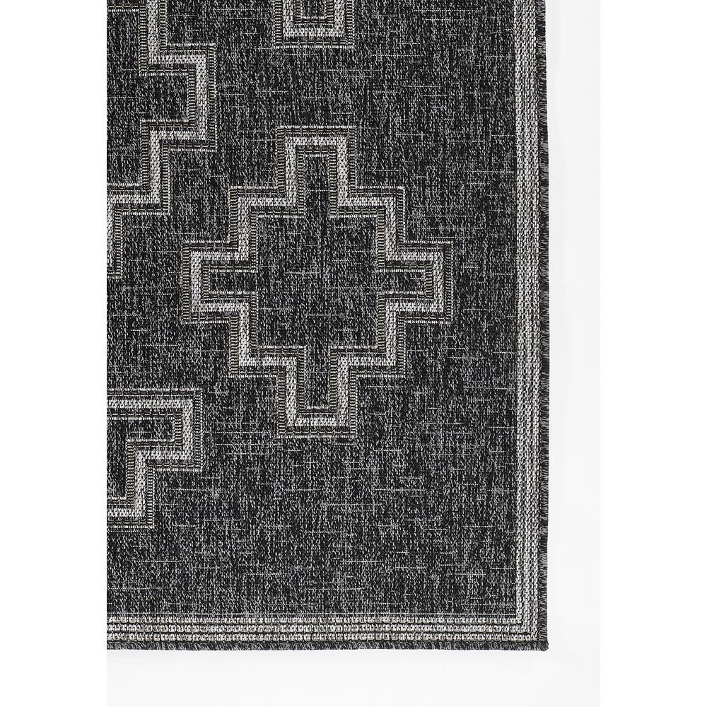 Transitional Runner Area Rug, Black, 2'7" X 7'6" Runner. Picture 2