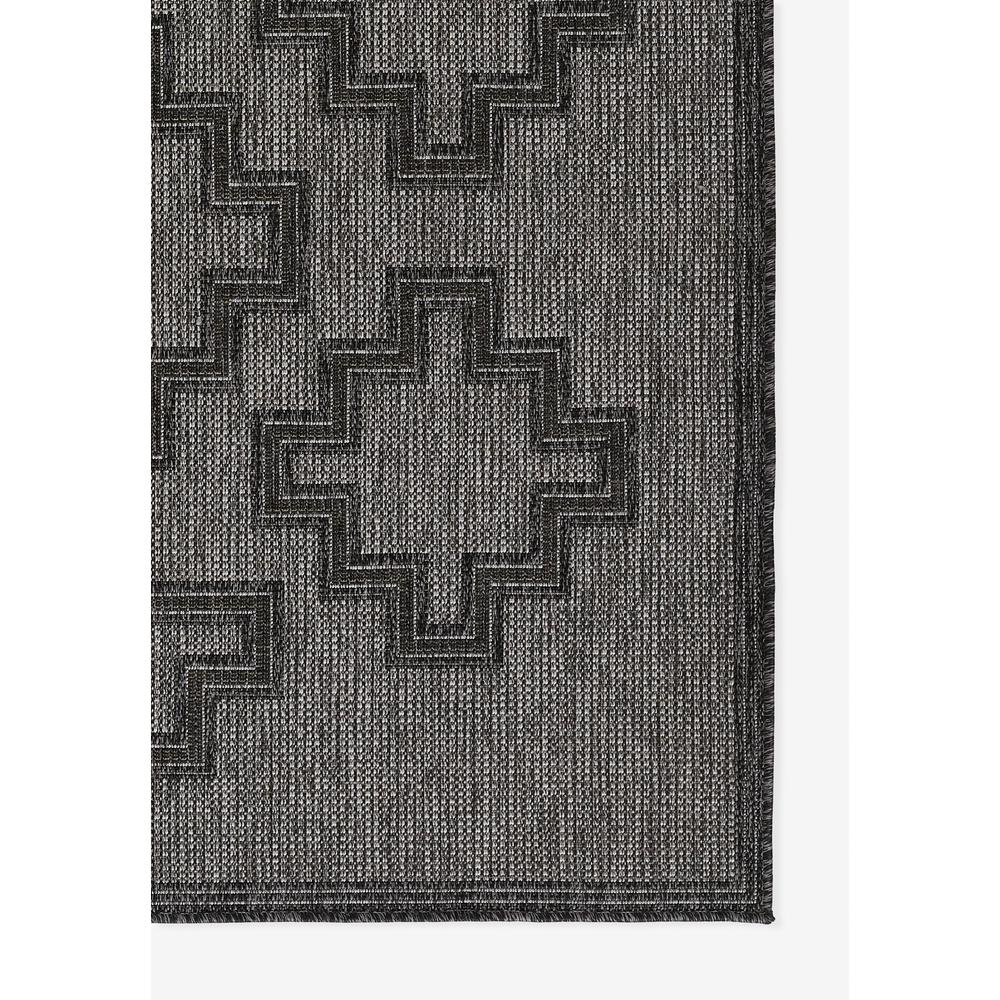 Transitional Runner Area Rug, Charcoal, 2'7" X 7'6" Runner. Picture 2