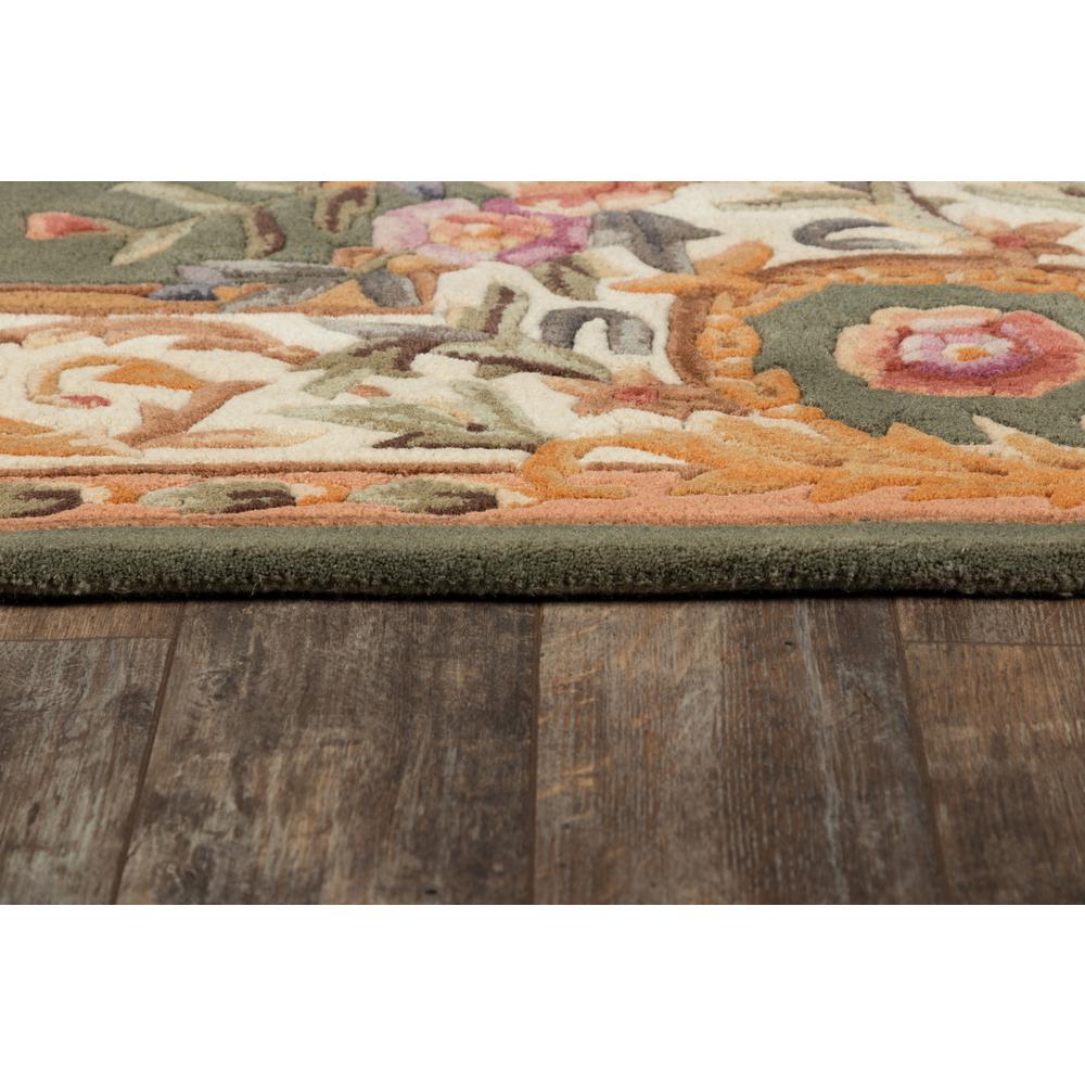 Transitional Runner Area Rug, Sage, 2'3" X 8' Runner. Picture 3