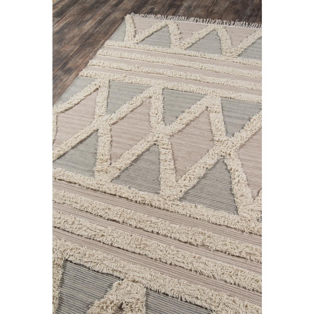 Contemporary Runner Area Rug, Beige, 2'3" X 7'10" Runner. Picture 2