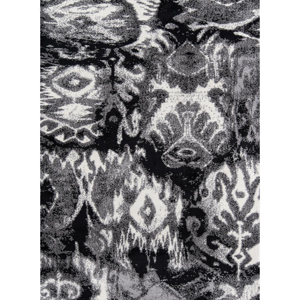 Transitional Rectangle Area Rug, Grey, 3' X 5'. Picture 1