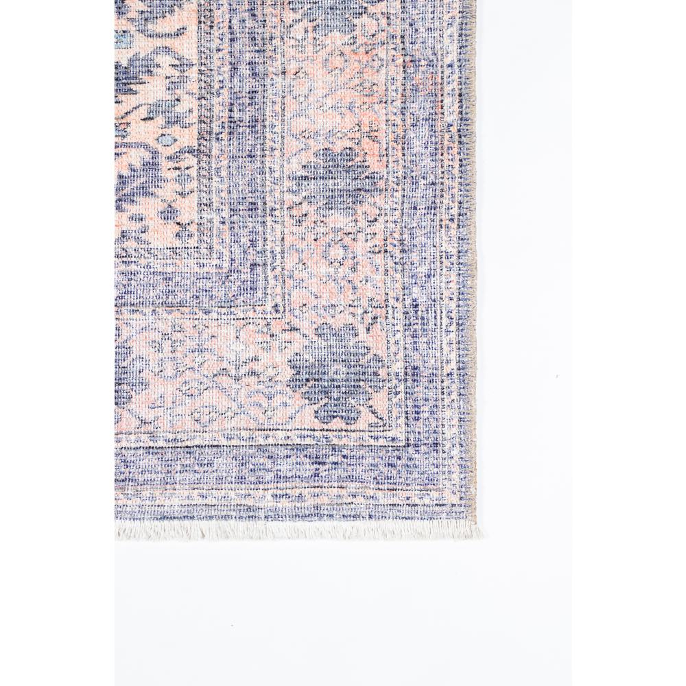 Traditional Runner Area Rug, Denim, 2'6" X 8' Runner. Picture 2