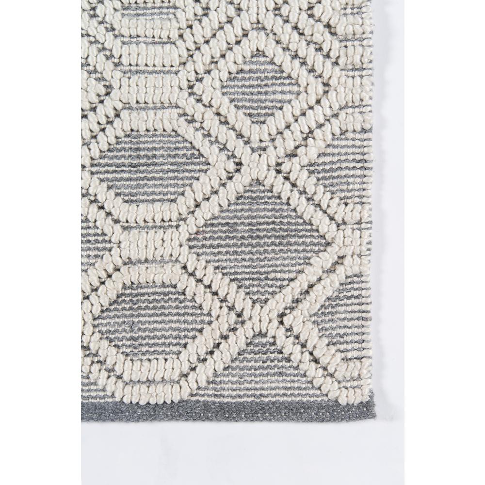 Contemporary Runner Area Rug, Grey, 2'3" X 8' Runner. Picture 3