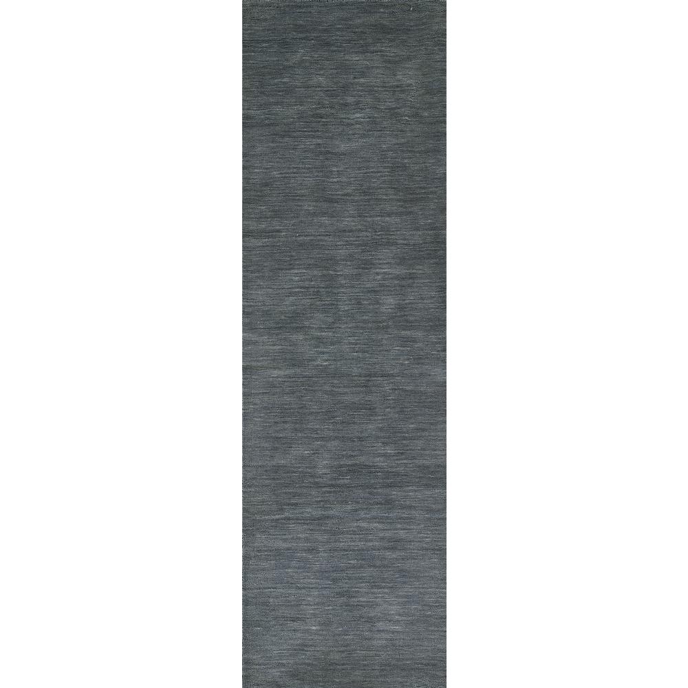 Contemporary Rectangle Area Rug, Blue, 5' X 8'. Picture 5
