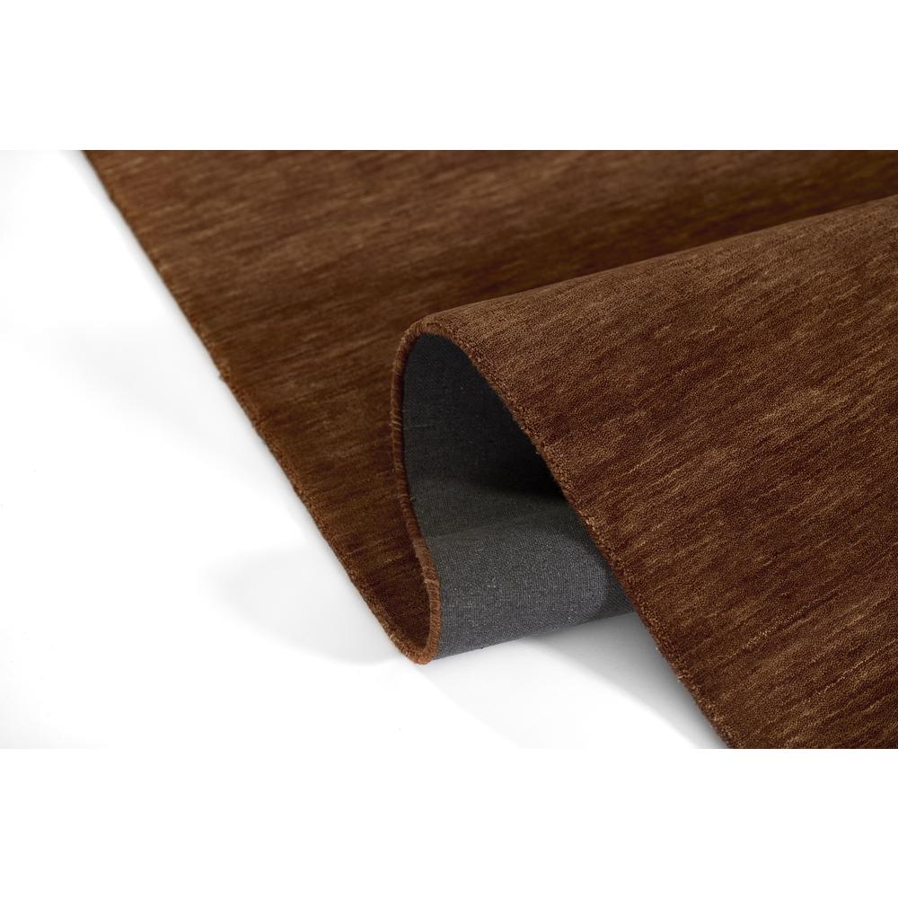 Contemporary Rectangle Area Rug, Copper, 5' X 8'. Picture 8
