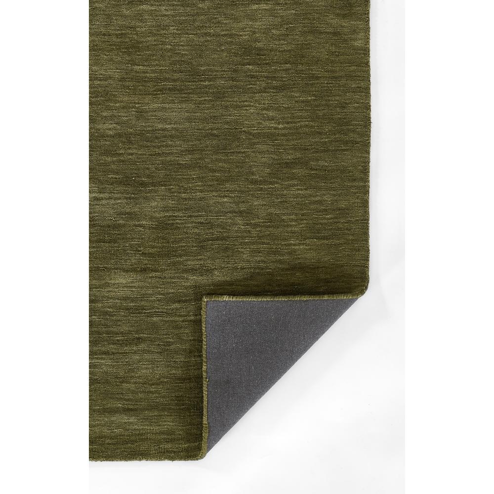 Contemporary Rectangle Area Rug, Green, 5' X 8'. Picture 3