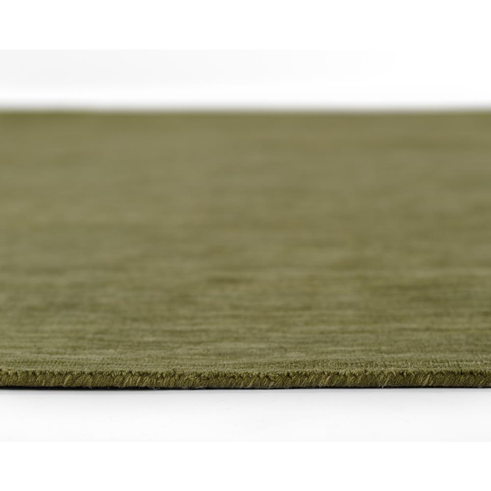 Contemporary Rectangle Area Rug, Green, 5' X 8'. Picture 6
