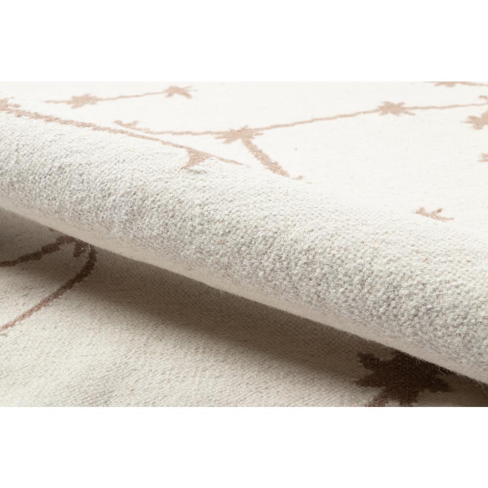 Contemporary Runner Area Rug, Ivory, 2'3" X 8' Runner. Picture 4