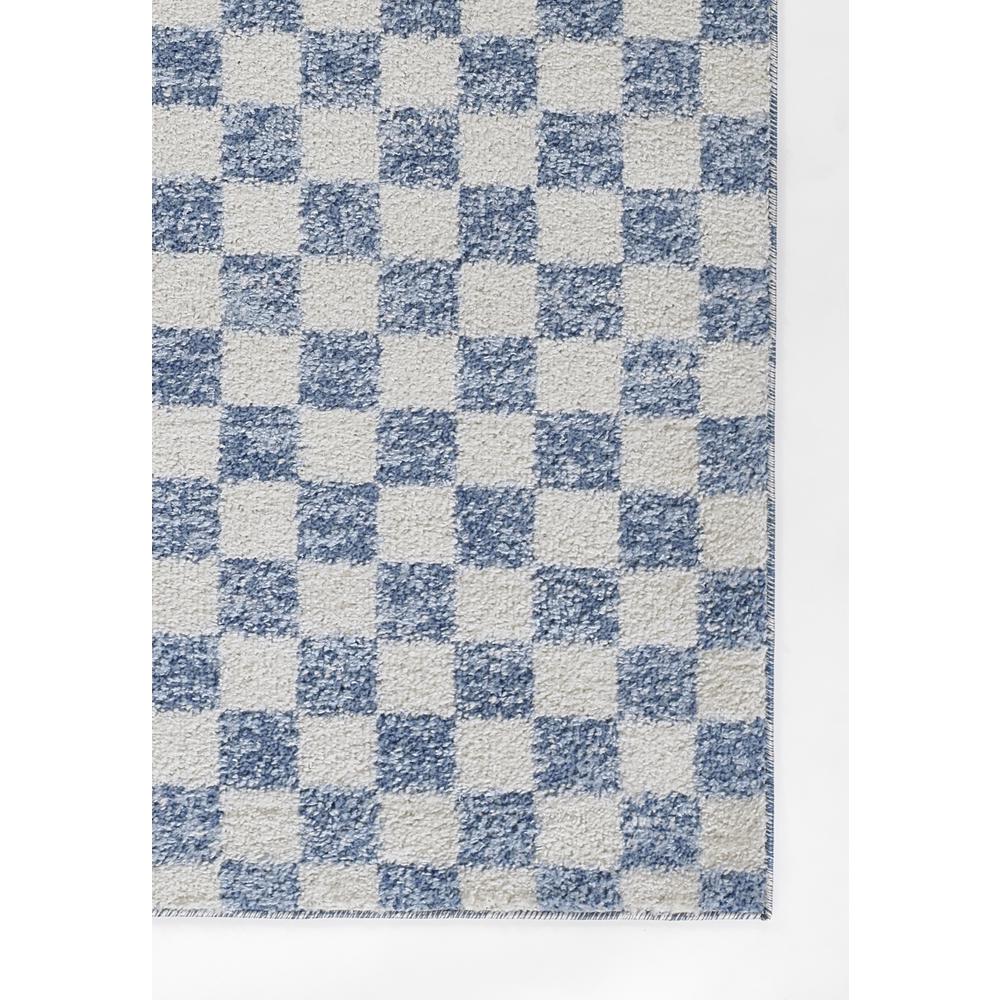 Contemporary Rectangle Area Rug, Blue, 7'10" X 10'. Picture 2