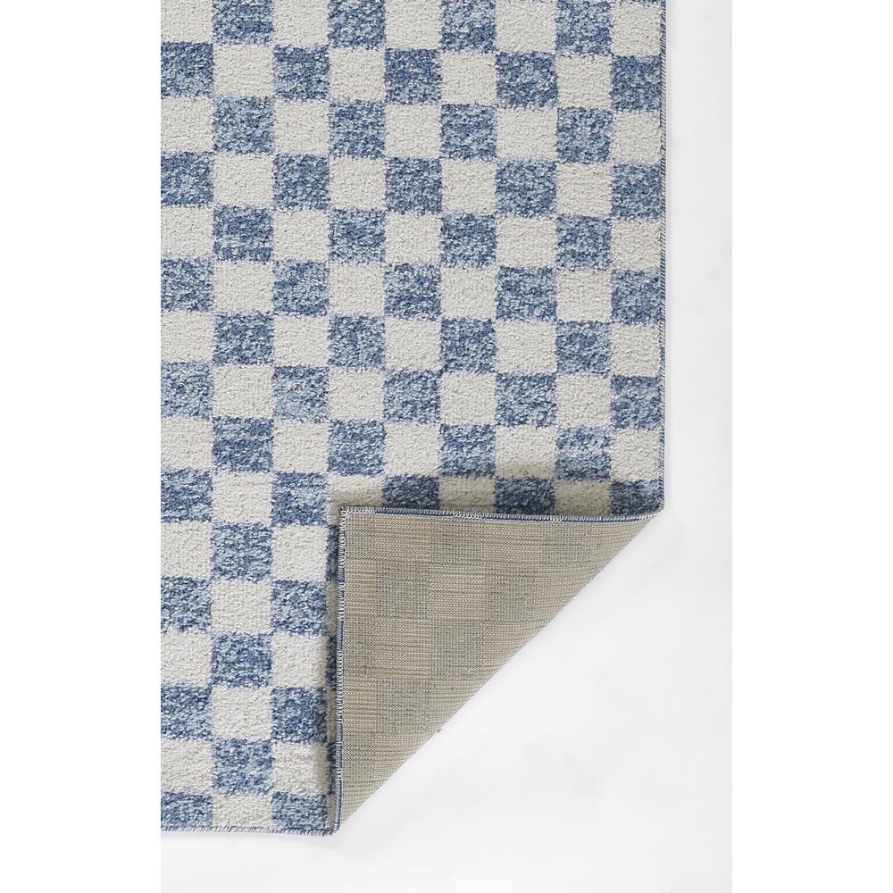Contemporary Rectangle Area Rug, Blue, 7'10" X 10'. Picture 3