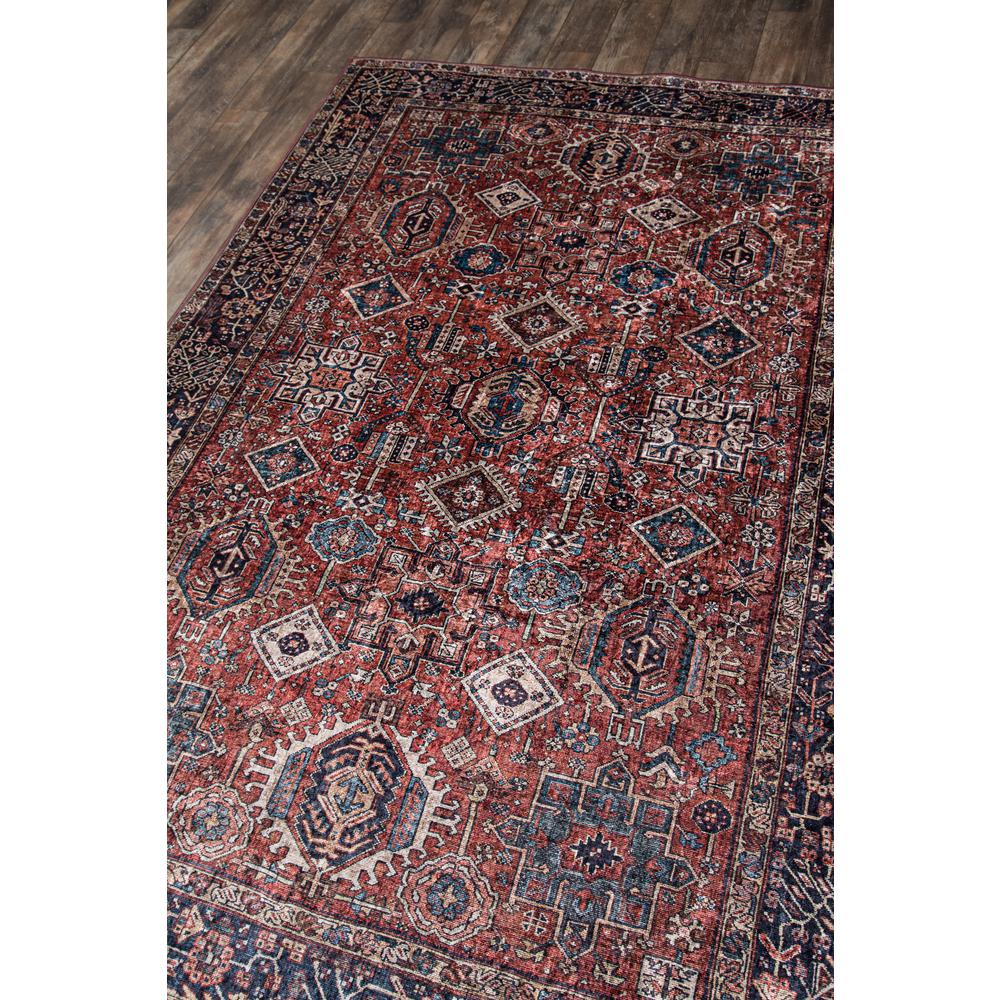 Traditional Runner Area Rug, Rust, 2'3" X 8' Runner. Picture 2