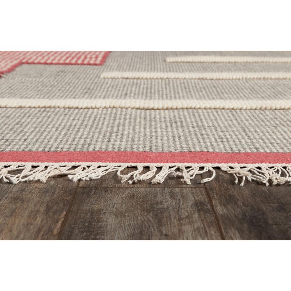 Contemporary Runner Area Rug, Pink, 2'3" X 8' Runner. Picture 3