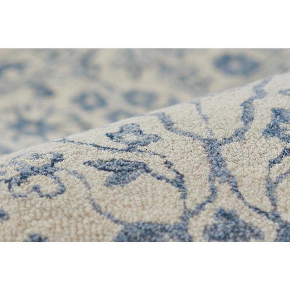 Transitional Runner Area Rug, Ivory, 2'6" X 8' Runner. Picture 4