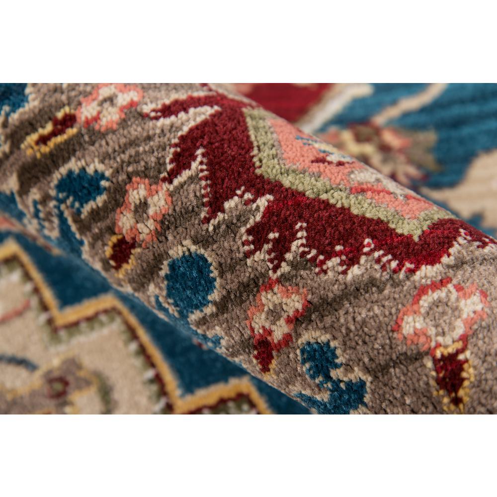 Traditional Runner Area Rug, Blue, 2'3" X 8' Runner. Picture 4