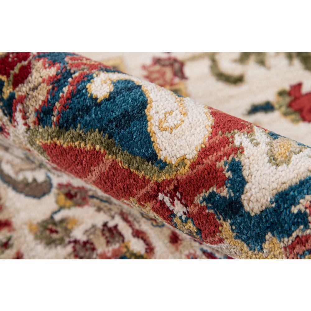 Traditional Runner Area Rug, Ivory, 2'3" X 8' Runner. Picture 4