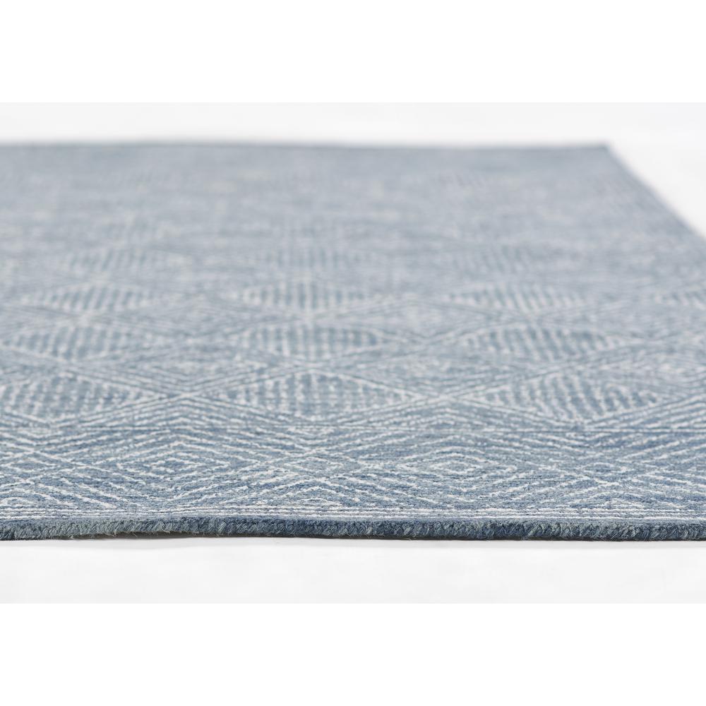 Contemporary Runner Area Rug, Denim, 2' X 8' Runner. Picture 3