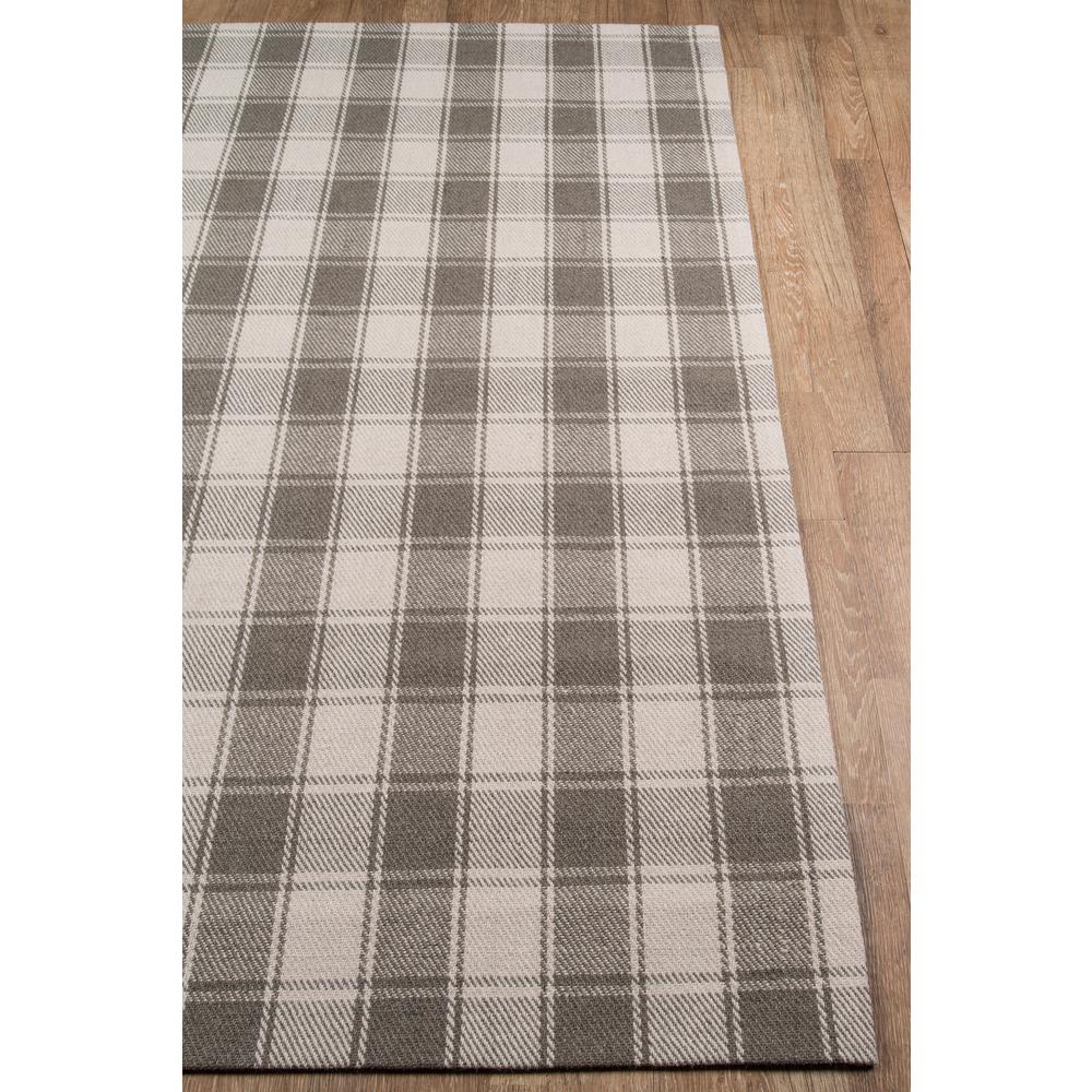 Modern Runner Area Rug, Grey, 2'3" X 8' Runner. Picture 2