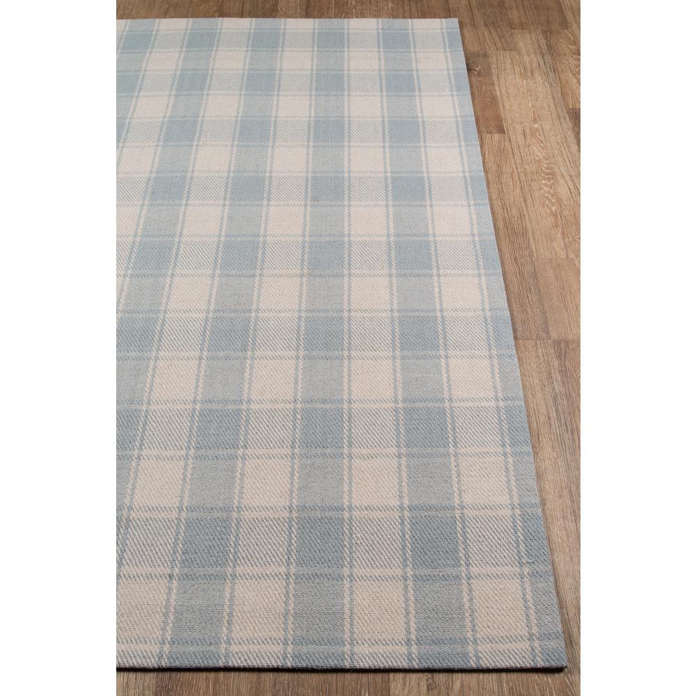 Modern Runner Area Rug, Light Blue, 2'3" X 8' Runner. Picture 2