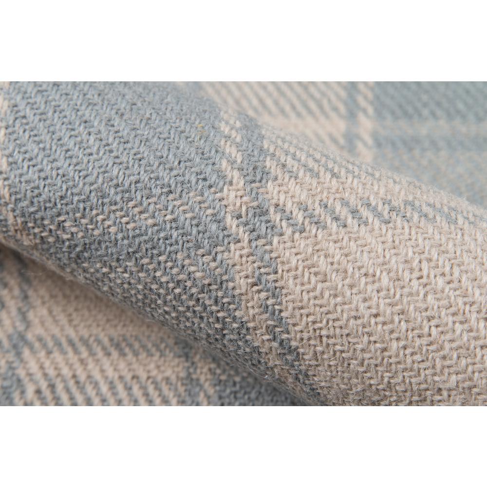 Modern Runner Area Rug, Light Blue, 2'3" X 8' Runner. Picture 4