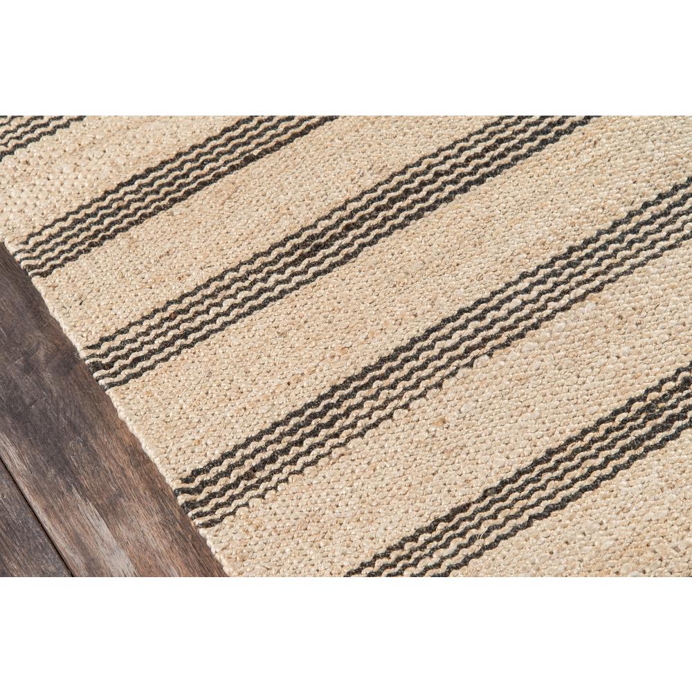 Contemporary Runner Area Rug, Charcoal, 2'3" X 10' Runner. Picture 3