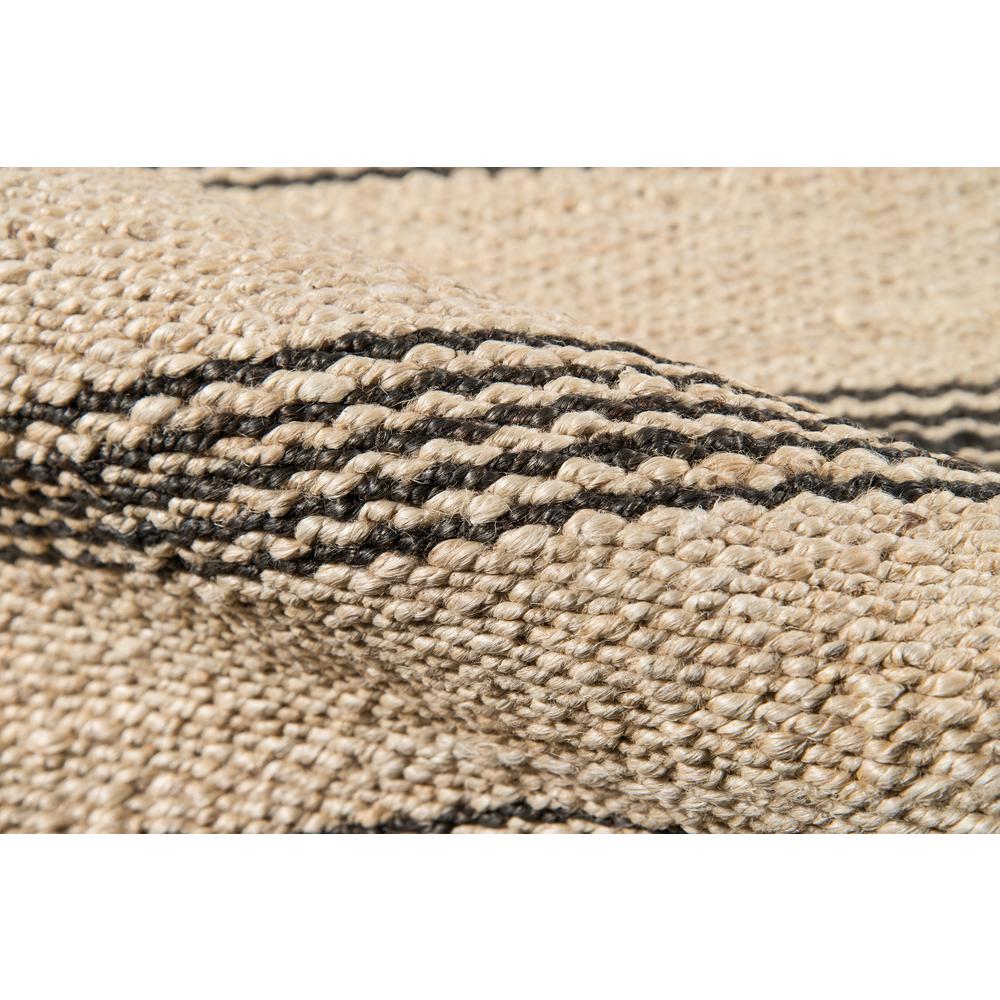 Contemporary Runner Area Rug, Charcoal, 2'3" X 10' Runner. Picture 4