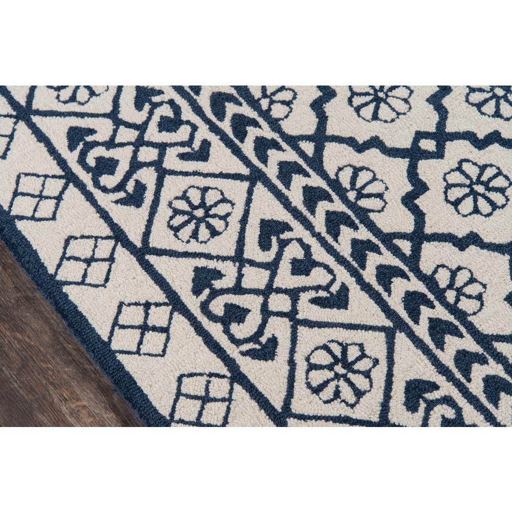 Contemporary Runner Area Rug, Blue, 2'3" X 8' Runner. Picture 3
