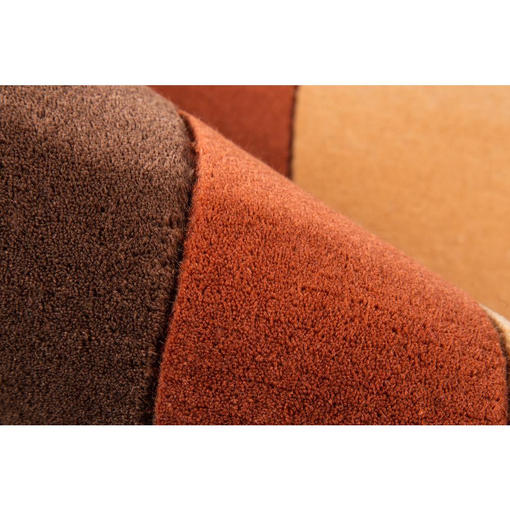 Contemporary Runner Area Rug, Pomegranate, 2'6" X 8' Runner. Picture 4