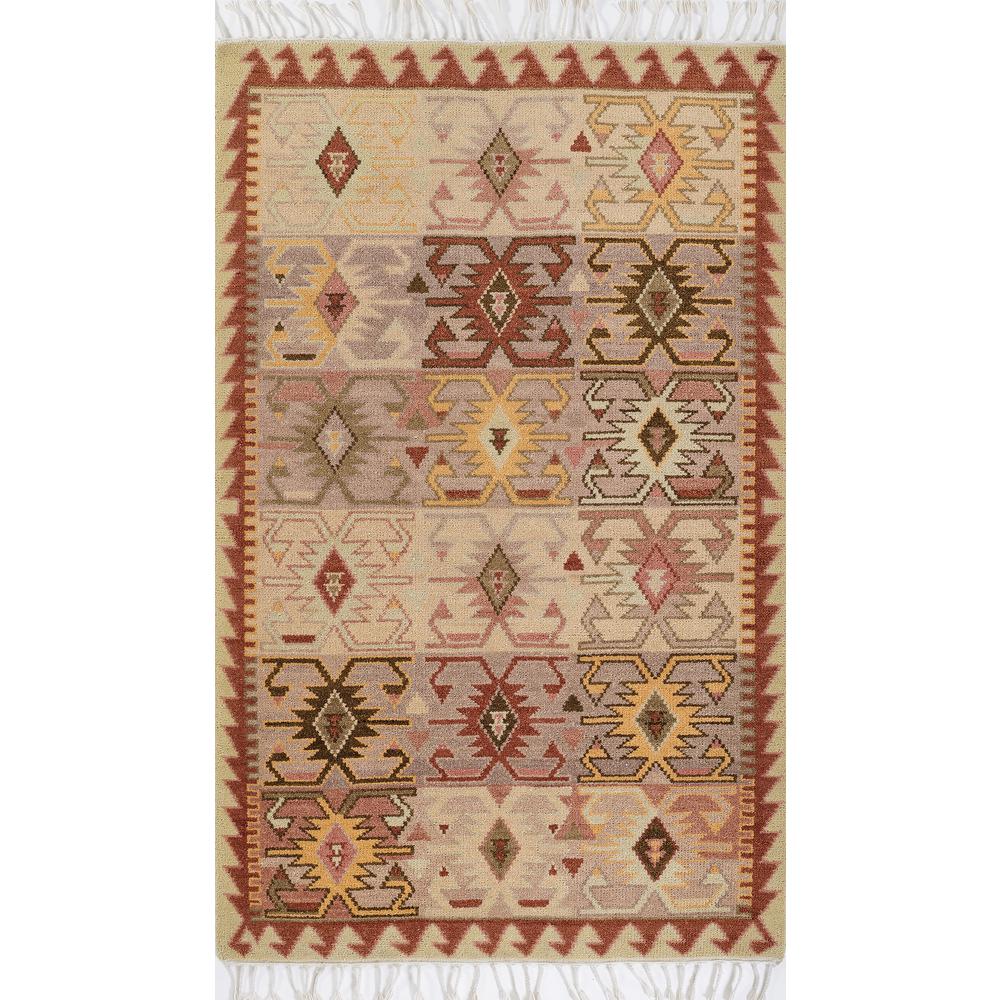 Traditional Runner Area Rug, Rust, 2'3" X 8' Runner. Picture 1