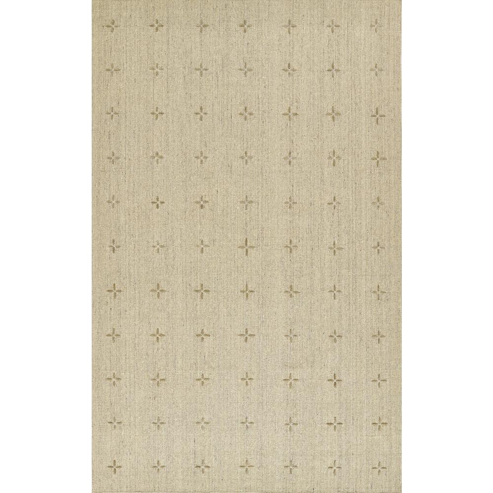 Contemporary Rectangle Area Rug, Natural, 3'6" X 5'6". Picture 1