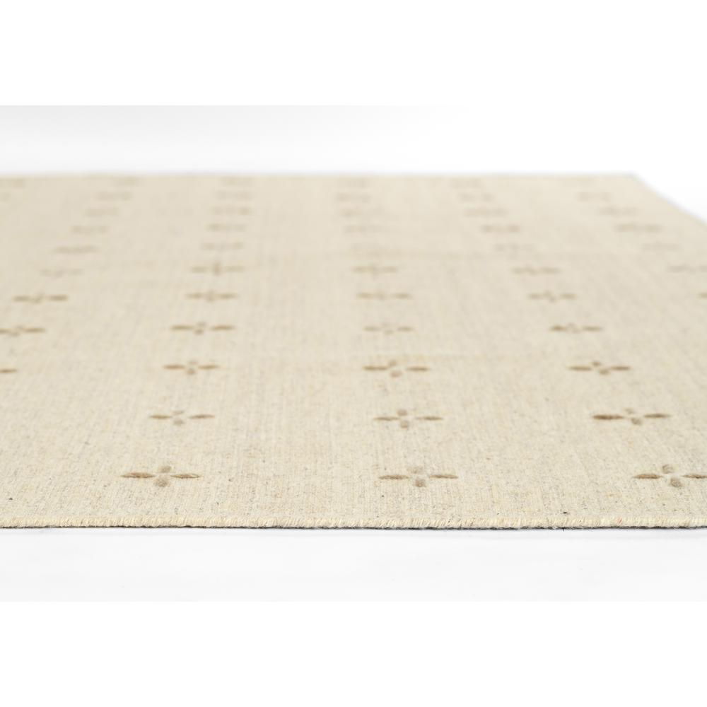 Contemporary Rectangle Area Rug, Natural, 3'6" X 5'6". Picture 7