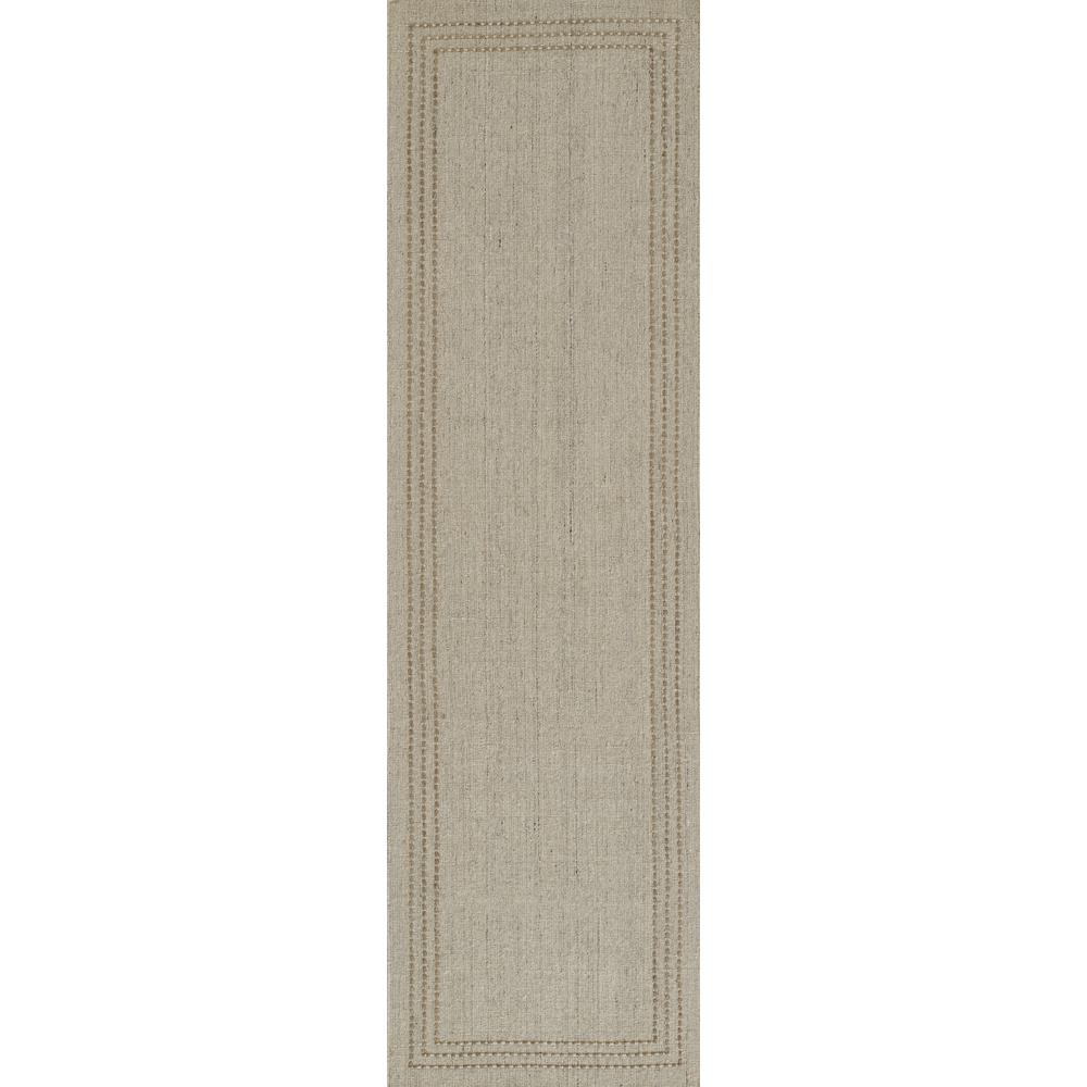 Contemporary Rectangle Area Rug, Natural, 3'6" X 5'6". Picture 5