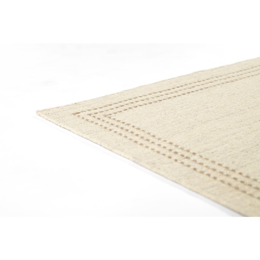 Contemporary Rectangle Area Rug, Natural, 3'6" X 5'6". Picture 6