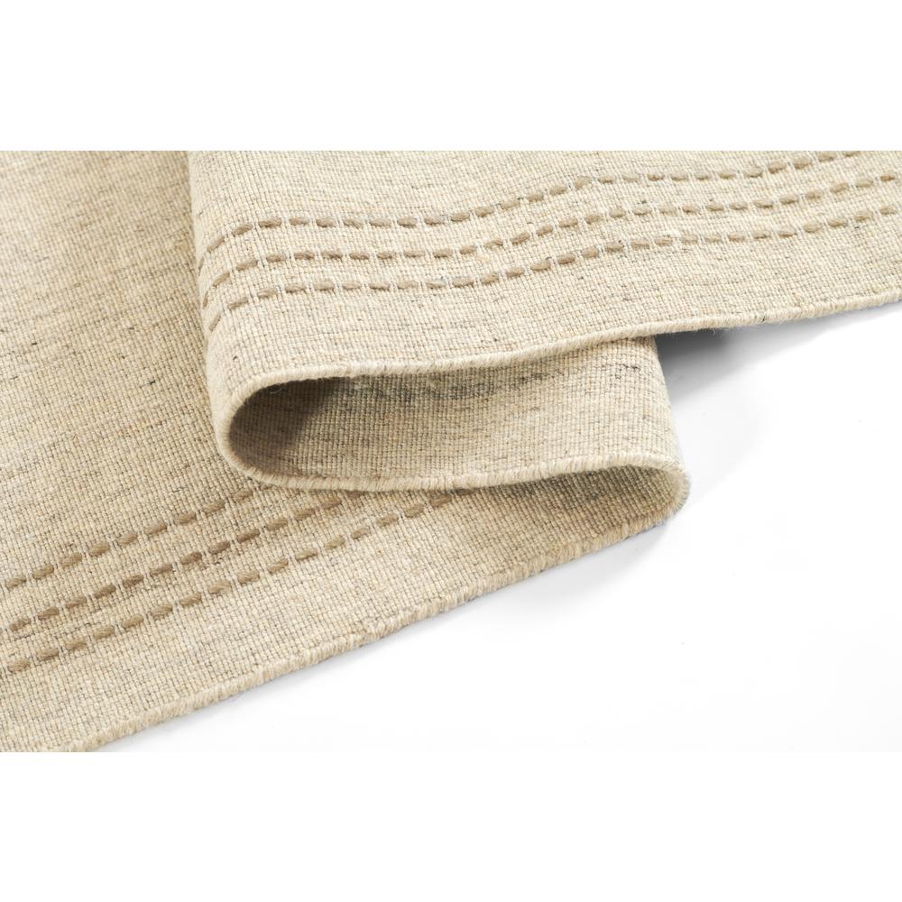 Contemporary Rectangle Area Rug, Natural, 3'6" X 5'6". Picture 9