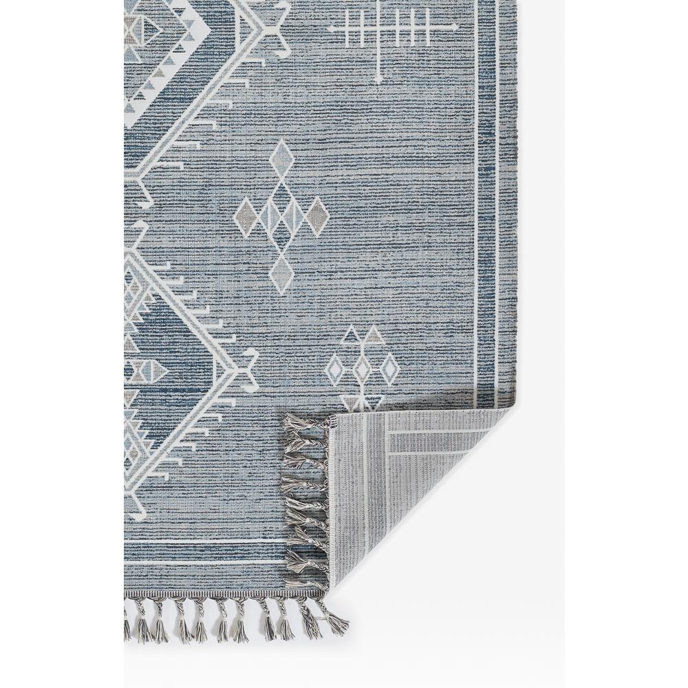 Contemporary Rectangle Area Rug, Blue, 5'3" X 7'6". Picture 3
