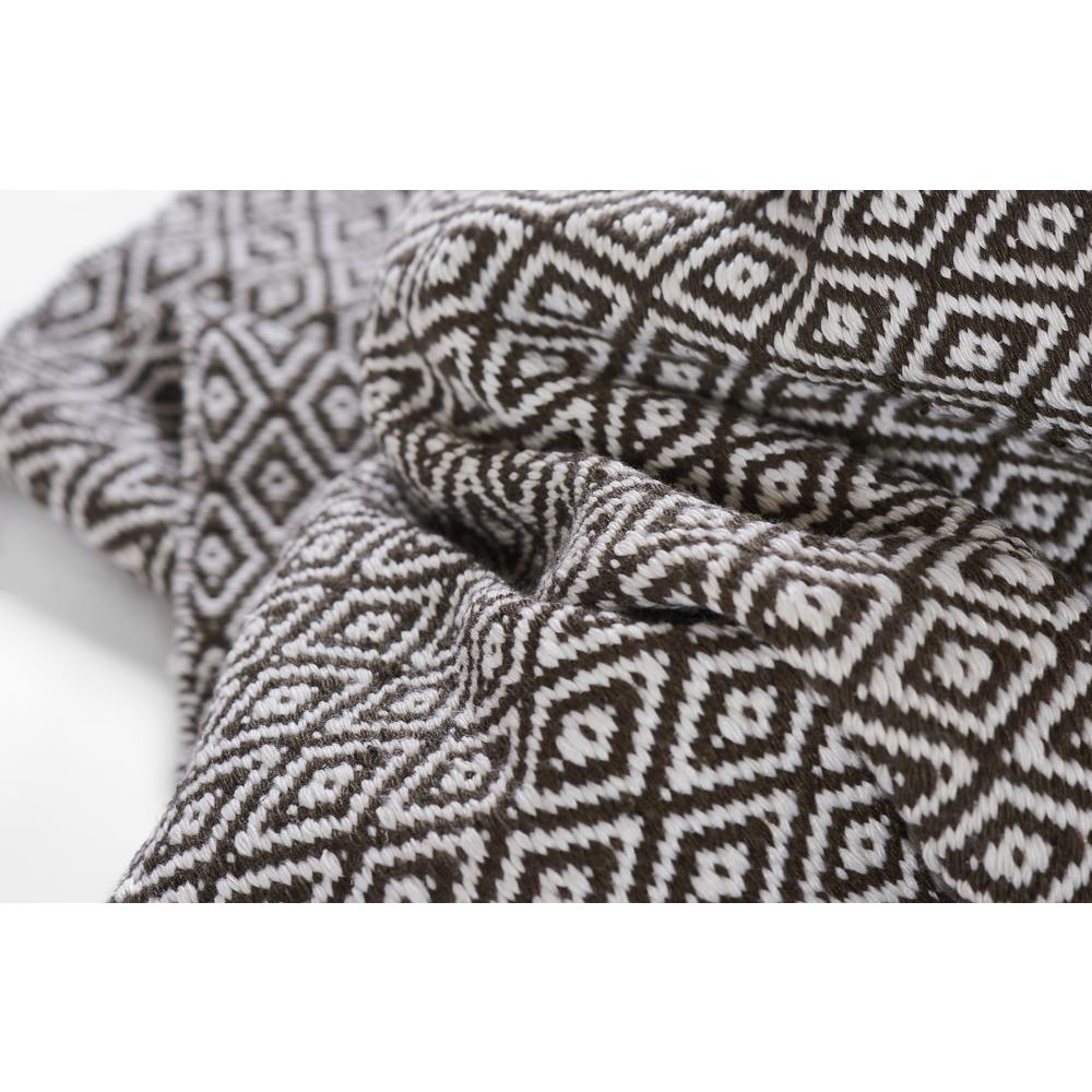 Contemporary Rectangle Area Rug, Brown, 2' X 3'. Picture 8