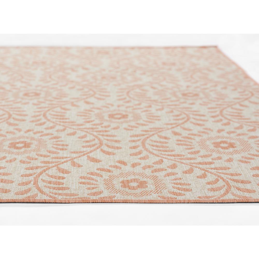 Transitional Runner Area Rug, Coral, 2'7" X 7'6" Runner. Picture 3