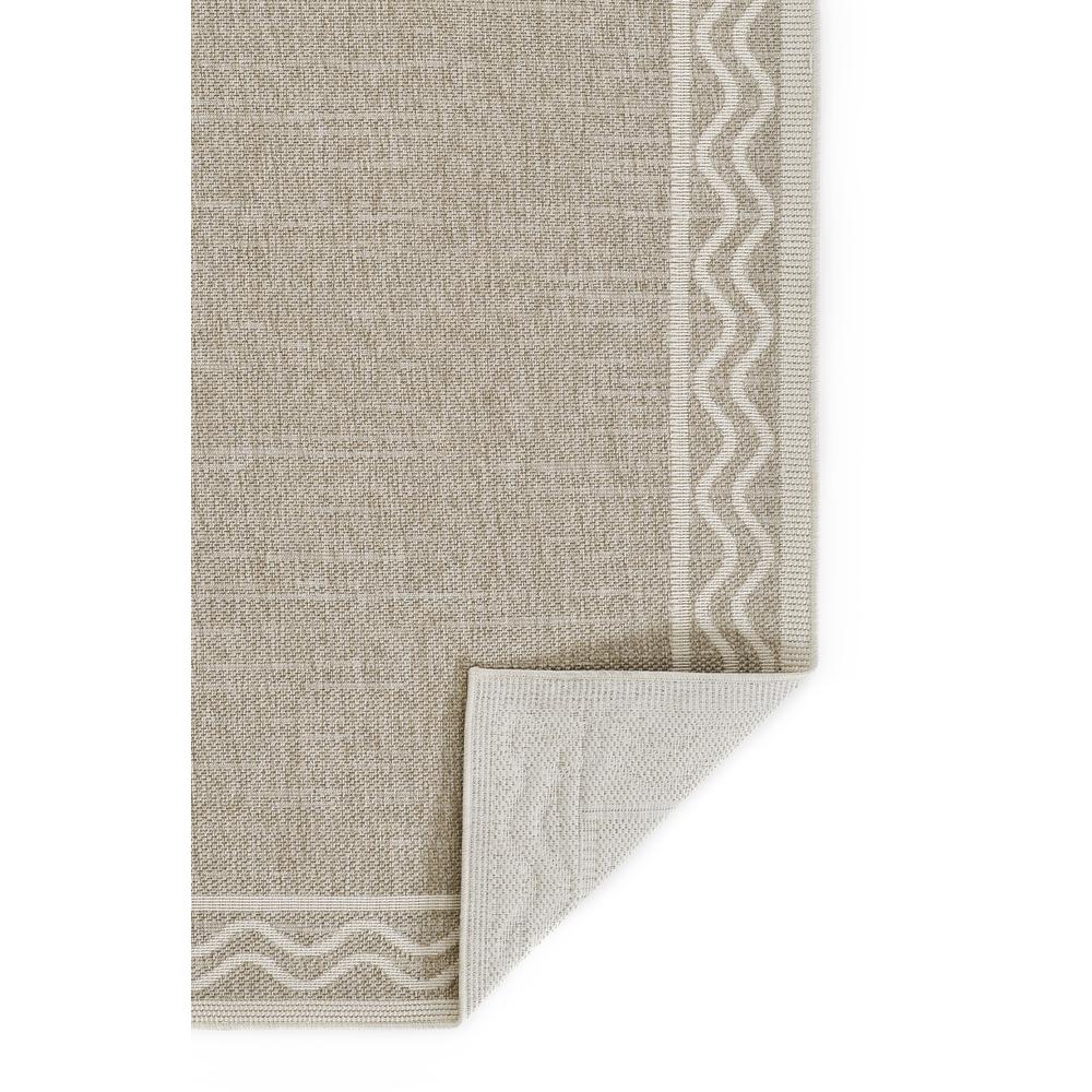 Contemporary Runner Area Rug, Grey, 2'7" X 7'6" Runner. Picture 3